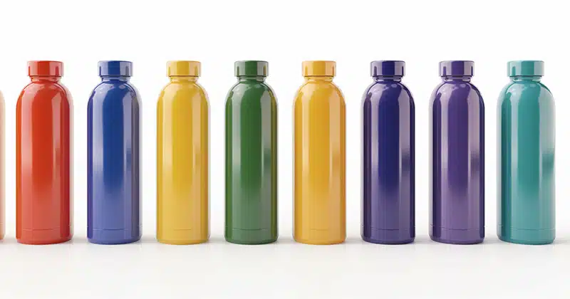 COLORFUL WATER BOTTLES